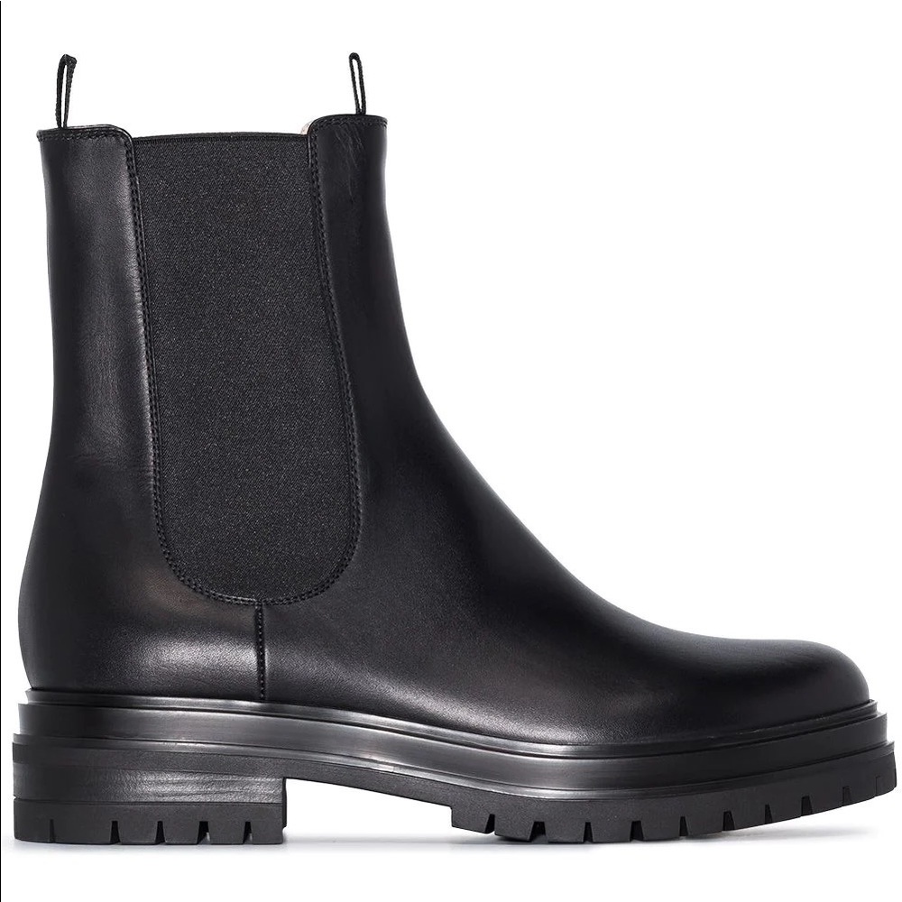 NEW IN BOX Gianvito Rossi Chester Leather Chelsea Boots